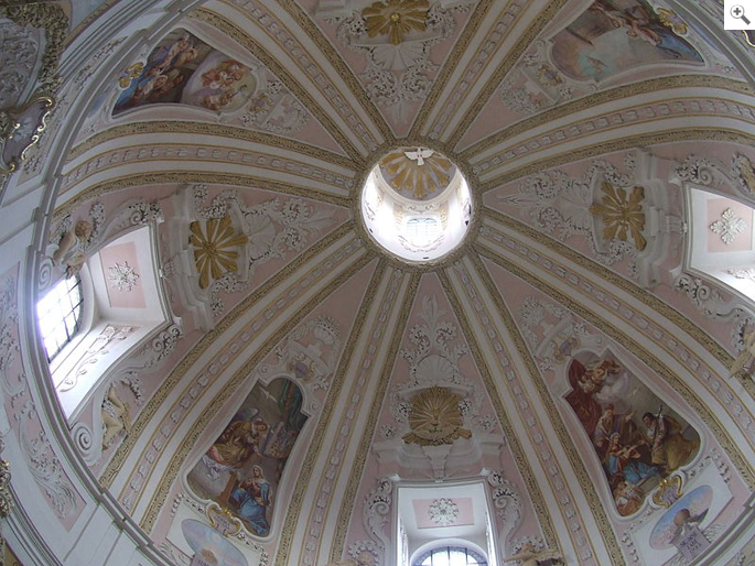 Stucchi nel santuario di Maria Ausiliatrice a Freystadt (D), 1708-1709